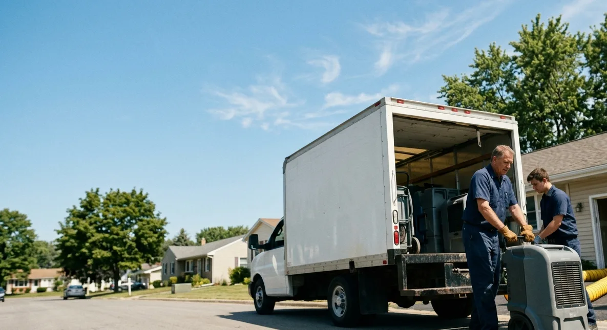 Water Damage Cleanup in Muncie, IL near me